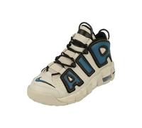 Nike Air More Uptempo GS Basketball Trainers FJ1387 Sneakers Schuhe (UK 5.5 us 6Y EU 38.5, Light Iron ore Industrial Blue 001)