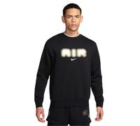 Nike - "Air" Sweatshirt für Herren, Rundhalsausschnitt, leger, Langärmlig (Schwarz/Gold) S