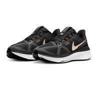NIKE Air Zoom Structure 25 Laufschuhe Damen 003 - black/metallic gold-white-dk smoke grey 40