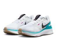 NIKE Air Zoom Structure 25 Laufschuhe Damen 103 - white/black/pure platinum/dusty cactus 39