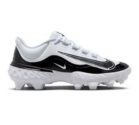 NIKE Alpha Huarache Elite 4 Low MCS Herren FD6255-101, Weiß/Schwarz/Pure Platinum, 45 EU