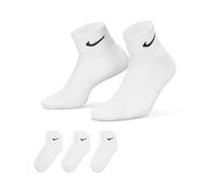 Nike Ankle Socks Cushioned 3-pack White 34-38