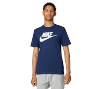 Nike AR5004 M NSW Tee ICON Futura T-Shirt Mens Midnight Navy/White M