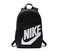 Nike BA6030 Jungen Elemental Rücksack, Schwarz/Schwarz/Weiß, 45,5 x 30,5 x 12,5cm