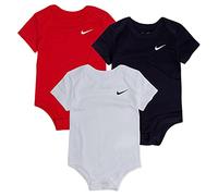 Nike Baby 3Pk Swoosh Body, Obsidian, 3 Monate