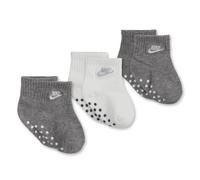 Nike Baby Core Futura Gripper Socken, Dk Grey Heather, 6/12 Monate