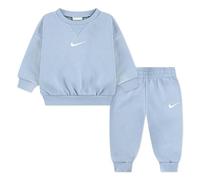 Nike Kids Essential Fleece Crew Long Sleeve Set Blau 3 Months Kinder