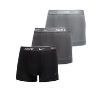 Nike Trunk Boxershorts grau schwarz (3 Stück) - L