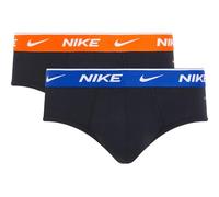 Nike 2P Everyday Cotton Stretch Briefs Blau/Orange Baumwolle Small Herren