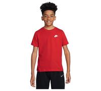 Nike Kinder T-Shirt Sportswear Big Kids FZ5177-657 128-137 University Red