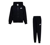 Nike Baby - Jungen Nkn Lbr Ft Fz Club Set Sweatshirt, 023 - Black White, 2 Jahre EU