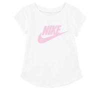 Nike Baby-Mädchen Futura S/S T-Shirt, White, 18 Monate
