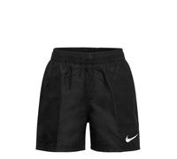 Nike Swim Volley Total Logo 4 Inch Badehose schwarz/weiß - S