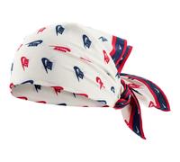 NIKE Bandana Printed Cotton Stirnband 123 - sail/university red/obsidian