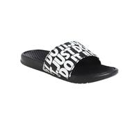 Nike Benassi JDI Print, Herren Dusch- & Badeschuhe, Schwarz (Black/White 24), 47.5 EU