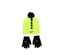 Nike Big Boys Elite Beanie und Handschuhe, 2-teiliges Set (V(9A2939-KE4)/B, 8-20 Jahre
