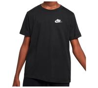 Kinder-Kurzarmshirt Nike NSW TEE EMB FUTURA LBR K schwarz FZ5177-010 - M