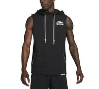 Nike Black / White Herren S Nike Standard Issue Cutoff Hoodie