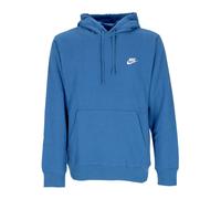 Nike - Blaue Fleece Hoodie mit Kordelzugkapuze - - Sport - Herren - Blau - XL