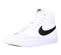 Nike Blazer Mid 77 Sneaker Kinder in white-black-total orange, Größe 37 1/2