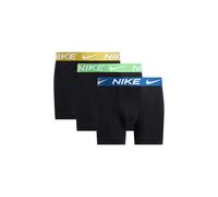 Nike Brief Logo Boxershorts schwarz intensiv blau grün (3 Stück) - M