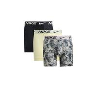 Nike Brief Logo Boxershorts beige schwarz grün (3 Stück) - XL