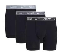 Nike Herren Boxershorts Everyday Cotton Stretch 3er-Pack Schwarz L