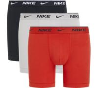 Nike Boxershorts Brief 3PK Unterwäsche, Black/College Grey/Uni Red, S, Herren
