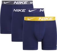 Nike Boxershorts Brief 3PK Unterwäsche, BLE VD-Uni Gld/Drk Gry/BE Void WB, M, Herren