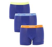 NIKE Boxershorts Trunk 3ppk Herren Funktionsunterwäsche Hellblau L, hellblau