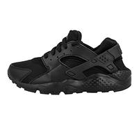 Nike Boys Huarache Run (Gs) Shoe Low-Top, Schwarz (016 Black/Black-Black), 38.5 EU