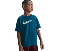 Nike Boys Multi Dri-FIT Short-Sleeve - green abyss/white (S)