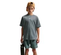 Nike Boys Multi Dri-FIT Short-Sleeve - mineral slate/smoke grey/white (XS)