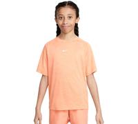 Nike Boys Multi Dri-FIT Short-Sleeve Top - apricot agate/washed coral/white (M)