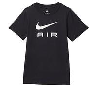 Nike Boys Short Sleeve T-Shirt Sportswear, Black/White, DV3934-010, S