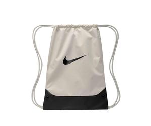 Nike Brasilia Drawstring Turnbeutel Weiß, Damen, Größe: ONE SIZE, Material: Textil,Polyester,Synthetik