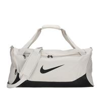 Sporttasche NIKE "NK BRSLA M DUFF - X", light bone, schwarz, schwarz, Obermaterial: 100% Polyester, Taschen Sporttasche, für Erwachsene, mit Reißverschlusstasche vorne (72911342-0) light bone, schwarz