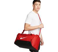 Nike Unisex Trainingstasche Brsla S Duff - 9.5 (41L), University Red/Black/White, DM3976-657, MISC