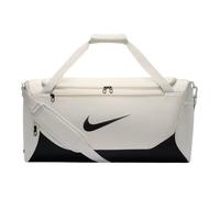 Sporttasche NIKE "NK BRSLA M DUFF - X", light bone, schwarz, schwarz, Obermaterial: 100% Polyester, Taschen Sporttasche, für Erwachsene, mit Reißverschlusstasche vorne (72911342-0) light bone, schwarz