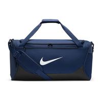 Sporttasche NIKE "NK BRSLA M DUFF - X", midnight navy, schwarz, weiß, Obermaterial: 100% Polyester, Taschen Sporttasche, für Erwachsene, mit Reißverschlusstasche vorne (29703828-0) midnight navy, schw