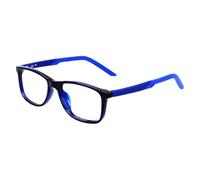 NIKE Brille Größe 48 mm Midnight Navy,Racer Blue, EYE SIZE: 48 BRIDGE: 15 HORIZONTAL MEASUREMENT: 48 VERTICAL MEASUREMENT: 34,04