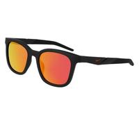 NIKE Brille Größe 52 mm MATTE BLACK,POLAR RED MIRROR, EYE SIZE: 52 BRIDGE: 20 HORIZONTAL MEASUREMENT: 52 VERTICAL MEASUREMENT: 43,3
