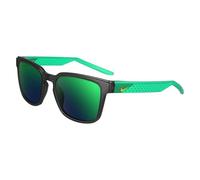 NIKE Brille Größe 54 mm Matte Schwarz, Grün Mirror, Eye SIZE: 54 BRIDGE: 19 Horizontal MEASUREMENT: 54 Vertical MEASUREMENT: 42 9