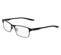 NIKE Brille Größe 54 mm SATIN BLACK,BLACK, EYE SIZE: 54 BRIDGE: 16 HORIZONTAL MEASUREMENT: 53,92 VERTICAL MEASUREMENT: 32,6