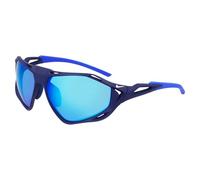 NIKE Brille Größe 63 mm Matte Void Blau/Blau Mirror Eye Size: 63 Bridge: 15