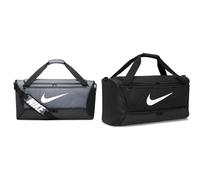 Nike Brsla Sporttasche Iron Grey/Black/White Einheitsgröße & Brasilia 9.5, Durchschnittliche Trainingsbeutel, Schwarz/Schwarz/Weiß, 60Lt, Unisex Erwachsener