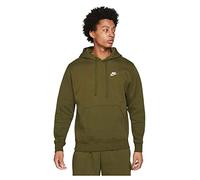 Nike BV2654 M NSW Club Hoodie PO BB Sweatshirt Mens Rough Green/Rough Green/White XL