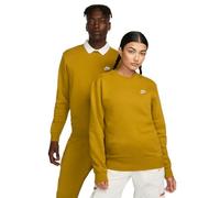 Nike BV2662-716 M NSW Club CRW BB Sweatshirt Herren Bronzine/White Größe S