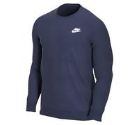 Nike BV2666 M NSW Club CRW FT Sweatshirt Mens Midnight Navy/White XL