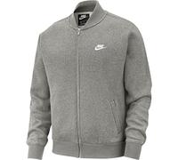 Nike BV2686-063 M NSW Club BOMBR JKT BB Jacket Mens dk Grey Heather/dk Grey Heather/Matte Silver/(White) S